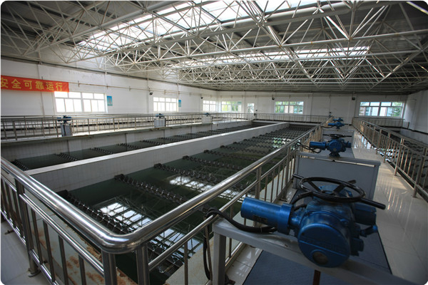 寧東一期供水沉淀池